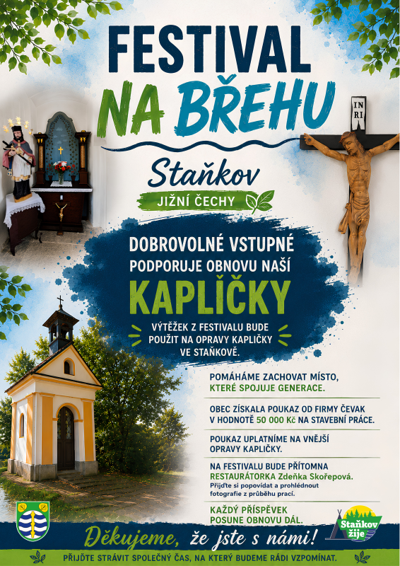 FESTIVAL NA BŘEHU 2026